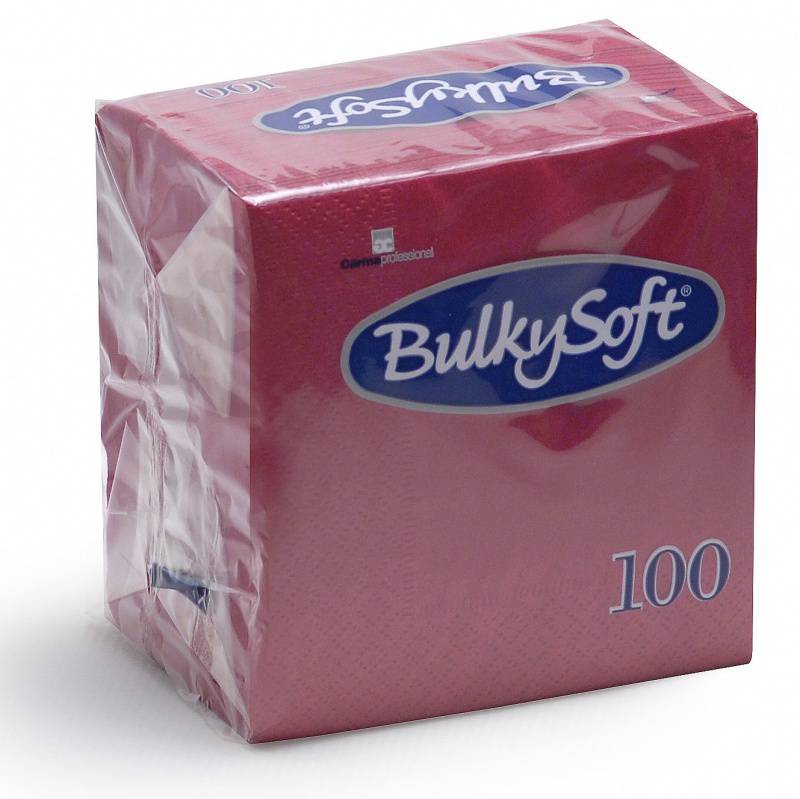 WEB_1085211_Servietten BulkySoft_bordeaux_24x24cm Servietten BulkySoft bordeaux
